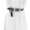 Belts Waist Belt For Dress Adjustable Pin Buckle Shinning Full Sequins Wide Ladies Skirt