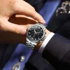 CHENXI 058 homme d'affaires montres étanche lumineux Date semaine montre pour hommes Quartz horloge en cuir hommes montres Reloj