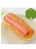 Dekorativa blommor Soft Simulation Cakes Model Artificial Foods Fake For Shop Home Dining Table Decoration Pu Mini Bread Kitchen DIY DIY