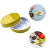 Dinnerware 70mm Tinplate Regular Mouth Jar Lid 12pcs One Piece Canning Lids Reusable Storage Can Cover Caps Screw Kitchen Bottle