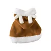 Cat Costumes Pet Cute Christmas Cloak Cosplay Costume For Kittens Dog Clothes Antler Decoration Winter Warmth Supplies