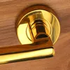 Door Locks One Side Door Handles for Interior Doors Outside Black Door Handle Black Golden Silver Door Pulls Without Lock 231021