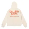 Designer pour hommes Galeries Sweat à capuche DeptsAmerican Marque de mode Microlabel Slogan Pull à capuche Hommes et femmes High Street Manteau Pull Coton Pulls de base Départements