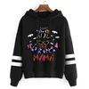 Sweats à capuche pour femmes Spooky Mama Pink 2023 Halloween Sweat-shirt Hip Hop Streetwear Harajuku Grunge 2000s Vêtements Femmes Hommes Y2k Tops Sweat à capuche