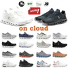 2023 on cloud Casual shoes mens shoe On clouds Federer workout and trainning shoe ash black grey Blue Sports trainersblack c