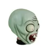 Halloween Hood Horror Halloween Nuovo classico Plant Battle Zombie Game Mask Crazy Dave Spaventoso copricapo in lattice Puntelli