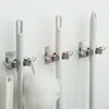 Zestaw akcesoriów do kąpieli haczyk mop mop mop montowany uchwyt na klejenie wieszak łazienka do przechowywania szafy domowe organizator