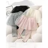 Pantalons filles bébé couches maille Tutu jupes Leggings enfants fille enfants mode perlé Bow pantalons vêtements