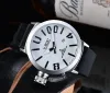 U Big Boat Wrist Watches 2023 Three Stitches White Case Mens Watch Sports Classic 50mm Quartz Watches Top Luxury Brand Clock 039