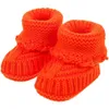 Sandales bébé chaussures né tricot pour Crochet enfant en bas âge chaussures d'hiver chaussons tricotés à la main