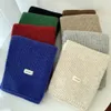 Koreanische Frauen Kaschmir Schals Dame Winter Verdicken Warme Weiche Pashmina Schals Wraps Weibliche Reine Farbe Gestrickte Lange Schal für 231021