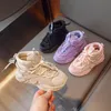 Flat shoes Girls High top Sneakers Lace up 2023 Children Fashion Casual Shoes Drop Boys Sport Versatile Soft Kids 231021