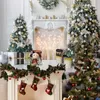 1pc, Christmas White Fireplace Gift Christmas Tree Photography Backdrop, Vinyl Indoor Living Room Winter Christams Party Decor Supplies 7x5ft/8x6ft