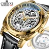 CHENXI Orologi da uomo di marca Orologio meccanico automatico Tourbillon Orologio sportivo Orologio da polso da uomo impermeabile Relogio Masculino