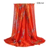 Foulards Polyvalent Soie Satin Dot Chaîne Pour Femmes Europe Et Amérique Imprimé Foulard Femelle Imitation Foulard Foulard