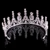 Tiaras Kronen Hochzeitshaarschmuck Kristall Großhandel Mody Girls Abend Prom Party Kleider Accessoires Kopfstücke Kopfstücke