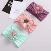 Accessoires de cheveux bébé fille bandeau dentelle fleurs bandeaux élastiques bande pour filles couleur unie enfants enfant en bas âge Turban