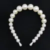 Mode fait à la main perlé grand bandeau de perles adulte mettre en évidence perles bandeau imitation bandeau de cheveux 2 taille choix