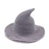 Шляпы на Хэллоуин забавные и милые для детей и взрослых. Шляпа на Хэллоуин. Рыбацкая шляпа. Женская осенне-зимняя новая тенденция. Вязаная шерсть. Забавная шляпа рыбака. Шляпа волшебника.