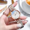 Nouveau CHENXI femmes automatique mécanique haut marque montre-bracelet étanche femme en cuir affaires horloge Reloj De Mujer