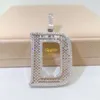 High-end fijne sieraden Letter d Initial Name Hip Hop Iced Out Certified Moissanite Diamond Custom Hanger