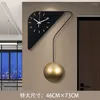 Väggklockor stora 3D -dekorativa klocka digitala modeller design mode interiör tyst kök horloge rum ornament ab50wc