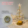 1pc Christmas Crystal Decorative Lights, For Indoor, Outdoor, Major Merchant Super, Hotel, Bar Table Lights, Holiday Atmosphere Decor Lights (Battery Not Included)