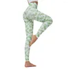 Yoga Outfits Gym Frengings Sport Women Fitness Pants Push Up Pocket Digital Printing Feecing in esecuzione