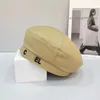 Ontwerper Baret Dames Letter Luxe Kasjmier Hoed Baret Cap Dame Outdoor Reizen Warm Winter Winddicht Vakantie Motorkap Caps kanaalmuts