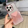 Luksusowy flash na wysokim poziomie Piękny iPhone Case 15 14 Pro Max lu skórzany Portfel Luksusowy Wysoka jakość 15pro 14pro 13pro 12pro 13 12 Case Telefon Case