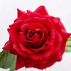 Decorative Flowers Fake Rose Artificial Flower Wedding Bouquet Holiday Party Decor Floral Home El Office Garden Craft Art Table Arrangemen