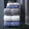 Grande serviette de bain en coton épais, 80/160cm, 800g, pour adultes, plage, salle de bain, maison, draps El
