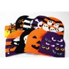 Halloween Hats Are Funny And Cute For Kids And Adults Halloween Horror Expression Glow Light Knitted Hat Trick Skull Ghost With Colorful Lantern Party Bean Hat