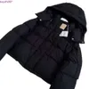 Women's Parkas Luxury Down Jacket Puffer Womens Winter Puff Hooded Designer Parka Women dragkedja Coat Warm Outwear Brand Ladies Mode Short Tops Black S-L 891s