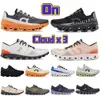 Sur les chaussures Cloudmonster Cloud X Mens Sneaker Eclipse Turmeric Lumos triple noir Frost Surf rose sable ivoire cadre minuit