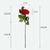 Decorative Flowers Fake Rose Artificial Flower Wedding Bouquet Holiday Party Decor Floral Home El Office Garden Craft Art Table Arrangemen