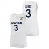 Xavier Musketeers Basketball Jersey 20 Dayvion McKnight 24 Abou Ousmane 31 Ian Sabourin 50 Gytis Nemeiksa 51 Logan Duncomb Xavier Jerseys Custom 3 Colby Jones