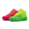 Lamelo Sports Shoes Top Mens Lamelo Ball Basketball Shoes MB 01 Rick Blue Orange Red Green Aunt Pearl Pink Purple Cat Carton Melo Sneakers Tennis Tennis