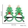 Accessoires pour cheveux, plusieurs motifs, décorations de noël, articles de lunettes polyvalents, montures de lunettes bonhomme de neige, bois lisse