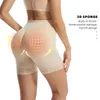 Yoga Outfit Womens Fake Ass BuLifter Pant Seamless Shapewear Hip Enhancer Booty Pad Push Up Underwear BuButtocks Body Shaper