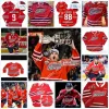 Хоккейные майки Custom OHL Сшитая хоккейная майка Oshawa Generals 40 Дэниел Альтшуллер 56 Джереми Бродер 35 Кен Эпплби 2 Бобби Орр 9 Ред Тилсон 22 Тони