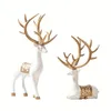 Lucky Deer Wine Cabinet Decorations Ornaments Living Room Modern Resin Crafts