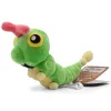 Serie di elfi tascabili ripieni di anime giapponesi all'ingrosso Peluche Green Caterpillar Big Butterfly Gioco per bambini Compagno di giochi Regalo di festa Premi macchina per bambole