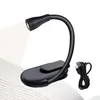 Veilleuses Lampe de Lecture Livre Pour Au Lit LED Rechargeable Petit Clip Léger Sur La Lumière Le