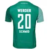 2023/24 Futbol SV Werder Bremen Jersey FC 6 Aşama 7 Ducksch 17 Njinmah 8 Weiser 20 Schmid 13 Veljkovic 36 Gross 5 Pieper 3 Jung 14 Lynen 32 Friedl Futbol Gömlek Kitleri