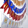 Party-Dekoration, 22 Farben Oxford-Stoff, Happy Birthday-Banner für Geburtstagsdekoration