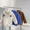 Designer baby peuter winterjassen jassen kinderjas de winter jongens meisjes winddicht softshell fleece hoodies outdoor 2-11year