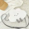 Sacs de taille Kawaii Nuages Sac à bandoulière en peluche Femmes Doux En peluche Épaule Mode Lady Casual Packs Lolita Sac à main Cadeau pour les filles