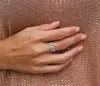 Обручальные кольца с кристаллами и камнями на заказ, кольцо с именем для женщин, кулон с бриллиантом и буквой, ювелирный подарок 231021