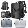 Sac à dos grande capacité coque rigide pour hommes USB Business Expansion sac d'ordinateur 17 pouces pour ordinateur portable ABS voyage